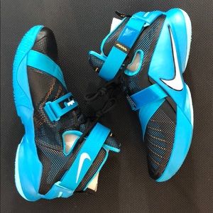 lebron soldier 9 blue lagoon